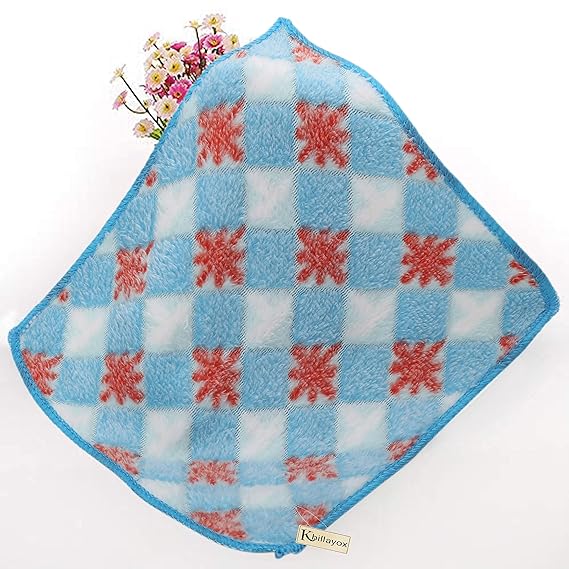 Unisex Very Soft Cotton Face Hanky (10 Pieces, Multi colour)